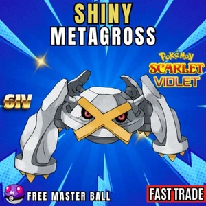 6IV METAGROSS ⭐️SHINY⭐️ Pokemon Scarlet & Violet 🚀Fast Trade🚀 Pokémon HOME - Bild 1 von 4