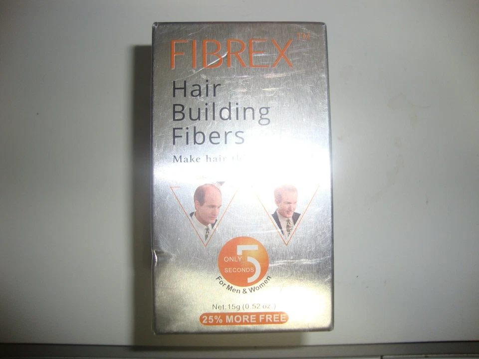 FIBREX Hair Building Fibers Color Is Gray 0.52 Oz