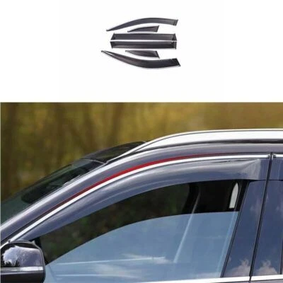 Protector de ventana plateado apto para BMW X1 F48 2016-2020 2021 6 PIEZAS SOL LLUVIA Foto 1 de 4