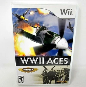 Weltkrieg 2. Weltkrieg Asse (Nintendo Wii, 2008) komplett mit manuellem Videospiel - Bild 1 von 4