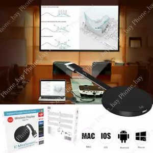 1080P HD Miracast Wifi Display TV Mirror Screen Dongle Wireless Display Receiver - Picture 1 of 15