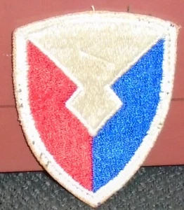 ERA VIETNAM - PARCHE DE COMANDO MATERIAL DEL EJÉRCITO DE EE. UU. - ORIGINAL  - Imagen 1 de 2