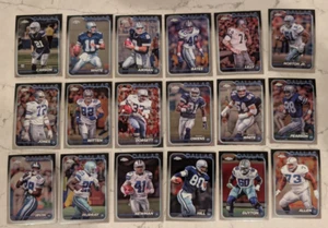 2024 Topps Chrome Football Part Team Set Dallas Cowboys Aikman Owens Irvin Lilly - Picture 1 of 1