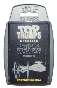 TOP TRUMPS STAR WARS SPECIAL, EPISODES IV-VI, 2004, PRE OWNED