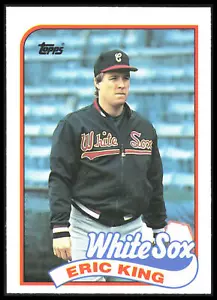1989 Topps Traded Eric King #61T Chicago White Sox 5J - Picture 1 of 2