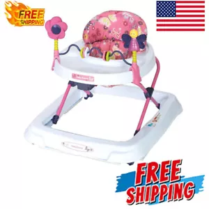 Adjustable Baby Walker Activity Multi-directional Wheels Removable Toy Bar Hot - Picture 1 of 6