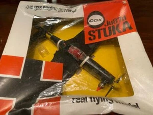 COX JU 87 D STUKA THIMBLE DROME 0.49 GAS ENGINE NIB SEALED VERY RARE EXCLUSIVE - Picture 1 of 6
