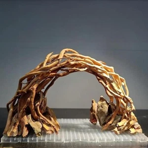 Centrotavola acquario Driftwood paesaggio acquario, fatto a mano!!! Pesciera dura - Foto 1 di 12