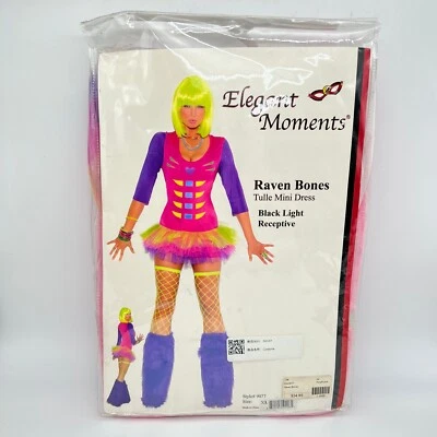 Nova Fantasia Elegant Moments Raven Bones - Tamanho XL - Imagem 1 de 4