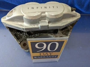 2009-2020 Infiniti Q50 Q60 Q70 Front Left Akebono Sport Brake Caliper Silver OEM - Picture 1 of 11