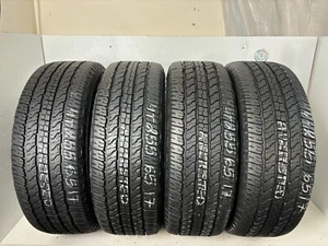Set 4 Tires 255 65 17 Goodyear Wrangler Fortitude HT (9.80-11.00/32 Tread Left) - Picture 1 of 11