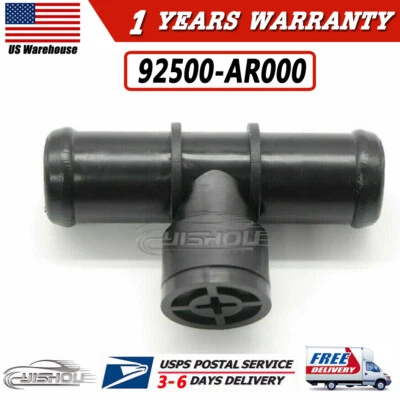 92500-AR000 Se adapta a Nissan 350Z Infiniti FX50 M35 M45 G35 Conector de manguera de calefacción Foto 1 de 4