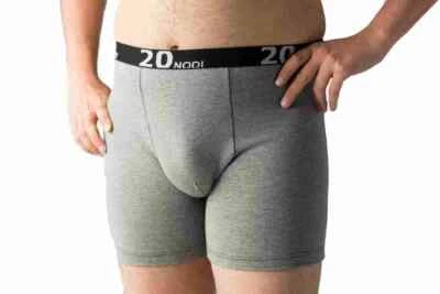 Boxer uomo calibrato elasticizzato taglie extra large 2 pezzi - Immagine 1 di 4