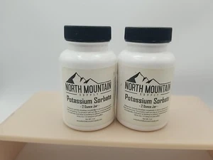 Lotto di 2 sorbato di potassio North Mountain vino conservante grado alimentare NUOVO 2 OZ - Foto 1 di 2