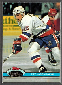 Stadium Club 1990-91 ~ Pat LaFontaine 123 Salón de la fama *Tarjeta real **Gratis el mismo día *BOGO - Imagen 1 de 2