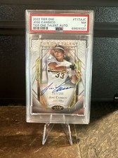 2022 Tier One Jose Canseco Auto 147/299 PSA 7