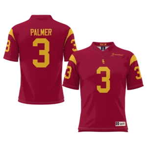 Camiseta deportiva del juego USC Trojans Carson Palmer #3 GameDay Greats Heisman Cardinal NCAA - Imagen 1 de 4
