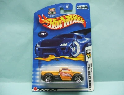 Hot Wheels - DODGE M80 Pickup - 2003 First Editions Collector 37 Long card 1/64 - Photo 1/2
