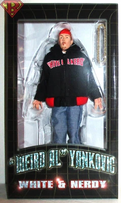 Figura de acción WEIRD AL YANKOVIC blanca y nerd de 8 pulgadas vestida Neca como nueva 2017 Foto 1 de 4