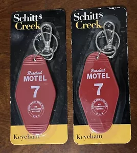 Menge 2 Schitt$ Creek Rosebud Motel Zimmer 7 Schlüsselanhänger - Bild 1 von 2