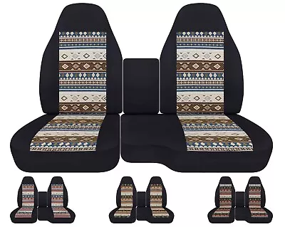 Pickup seat covers Fits 1991-2012  Ford Ranger 60/40 highback seat with Console - Image 1 of 4