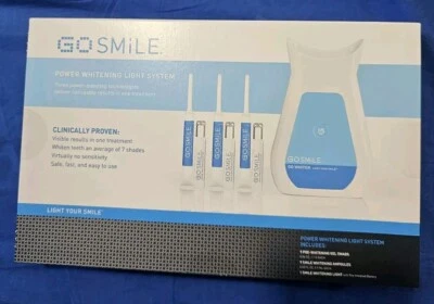 Мощная отбеливающая световая система Go Smile запечатанная новая из старых запасов - Изображение 1 из 4