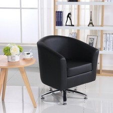 Faux Leather Dining Room Swivel Chairs For Sale Ebay