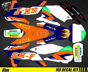 Kit Déco Moto pour / Mx Decal Kit for Ktm SX / SX-F - Imagen 1 de 1