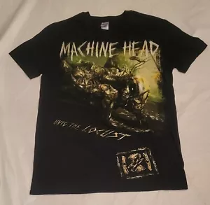 T-SHIRT - MACHINE HEAD - INTO THE LOCUST - HEAVY METAL - "M,L"- 2/SD - SELTEN - NEU - Bild 1 von 2