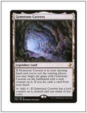 1x Gemstone Caverns, Time Spiral Remastered, Magic the Gathering MTG NM