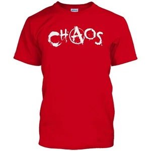 Mens Chaos Punk Rock T Shirt Pistols Ruts Buzzcocks - Picture 1 of 2