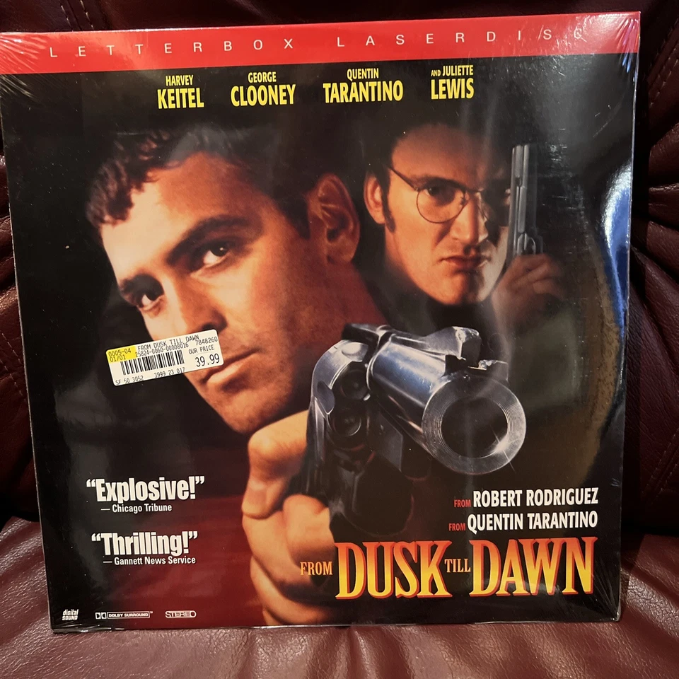 From Dusk Till Dawn Laserdisc LD 8016 as Tarantino
