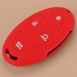 Silicone 4-Button Car Remote Key Case Cover Fit For Hyundai Elantra Tucson Ioniq - Picture 1 of 4