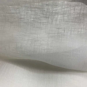 Tessuto Puro Lino Bellora 180 Bisso 20 Cm 6460 - Foto 1 di 23