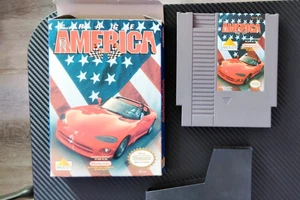 Race America Nintendo NES Game & Box - Picture 1 of 9