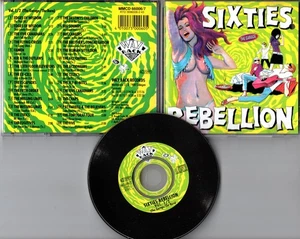 Sixties Rebellion 1/2 The Garage The Barn CD-Compilation 1993 GarageRock CUT OUT - Foto 1 di 1