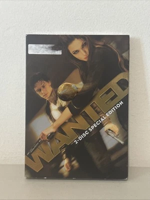 Wanted DVD, 2008, 2-Disc Set, Special Edition SEALED w/ Slipcover Foto 1 de 2