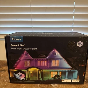 NEW Govee RGBIC Permanent Outdoor Lights - LED 100 ft (H705A) 72 Lights IP67 - Picture 1 of 10