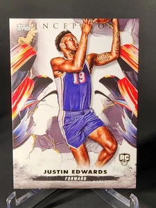 2024-25 Topps Inception - Justin Edwards, Justin Edwards #49 (RC) - Picture 1 of 2