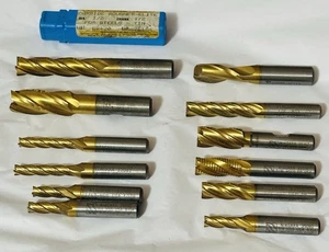 NIAGARA 20162 1/2 ZOLL SCHAFTFRÄSER HSS UND ANDERE GRÖSSEN, POSTEN VON 13 - Bild 1 von 5