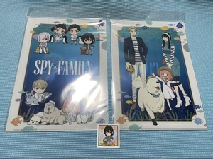 SPY x FAMILY Hakkeijima Sea Paradise Clear Files 2 Types Stickers Set - Picture 1 of 3