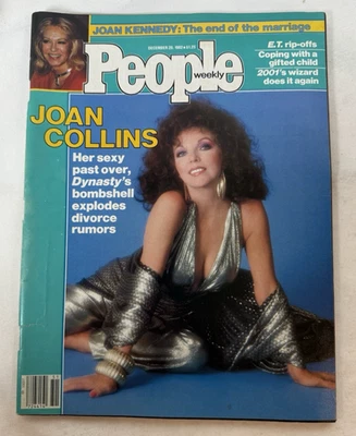 People Magazine December 20, 1982 - JOAN COLLINS E.T. Joan Kennedy Doug Henning - Image 1 of 3