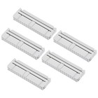 34P Doppia filo 2.54mm Passo Transizione Spina Presa per Piatto Nastro Cavo,15pz