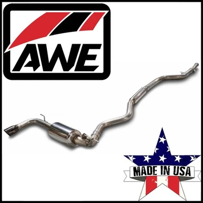 Kit de sistema de escape trasero AWE Touring Cat para BMW 320i 2013-2018 sedán 2,0 L tracción trasera Foto 1 de 4