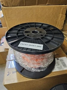 NEW 500' OPTICAL FIBER RISER 3.0 CABLE PLUS CORNING INFINICOR 300 62.5/125 2 ST - Picture 1 of 4