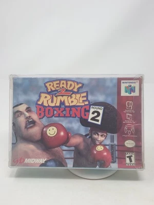 Ready 2 Rumble Boxing: Round 2 N64 Nintendo 64, 2000 - Juego, Caja e Insertos Foto 1 de 4