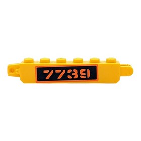 LEGO yellow crane piece 30388pb003 vehicle city set 7739