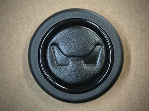 Leder Hupenknopf Leather Horn Button MOMO Vintage Honda JDM - Picture 1 of 3
