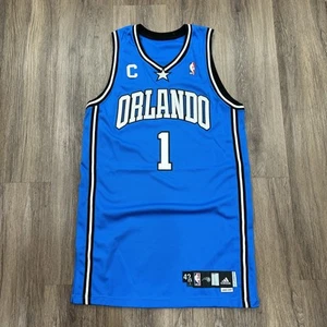 Authentic Tracy Mcgrady Magic Pro Cut Jersey Adidas 40 Reebok Champion Issued - Picture 1 of 5