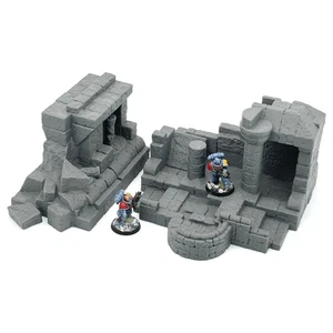 Jungle Ruins Ancient Temple Fantasy WW2 Amazon Rainforest 28mm Wargaming Terrain - Bild 1 von 9